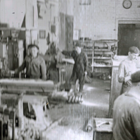Механический цех - токарное отделение в 1957 году